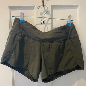Size 4 lululemon shorts!